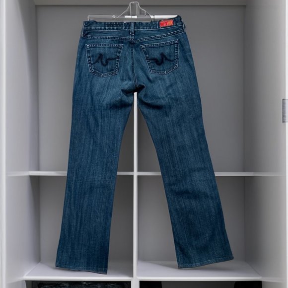 AG Adriano Goldschmied Women's Size 29R Denim Flare Bootcut Jeans - Picture 6 of 8